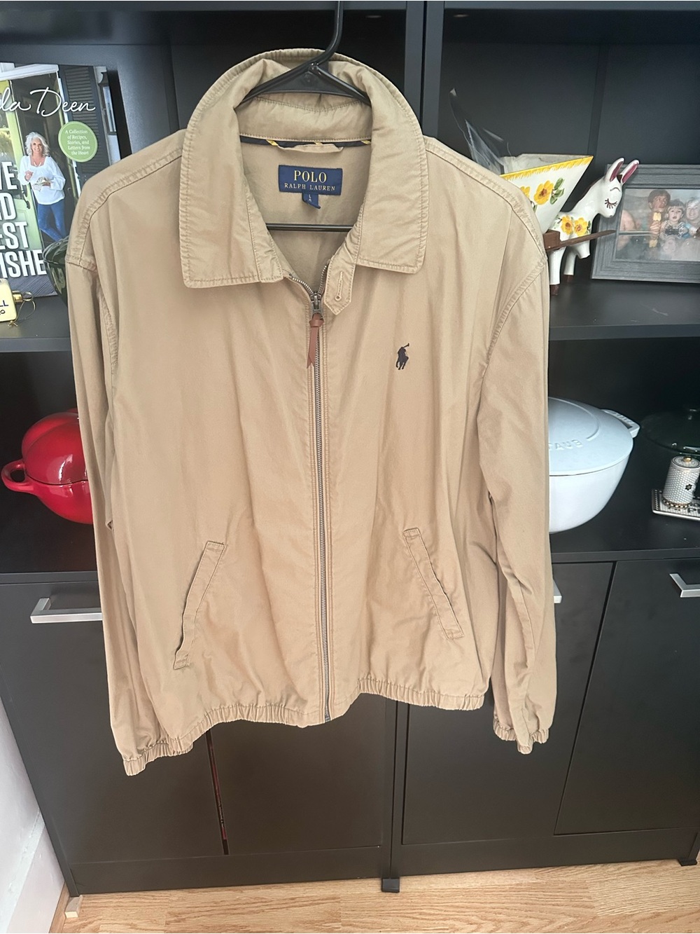 Polo by Ralph Lauren Tan Zip-Front Jacket